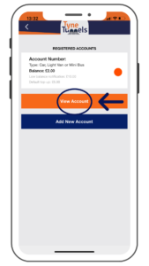 Tyne Tunnels Pre-paid App