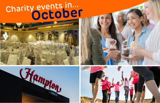 Charity events in the North East this October