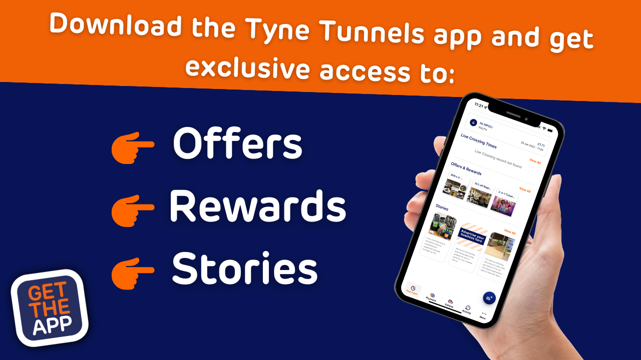 Tyne Tunnels App Reward & Offers