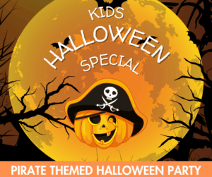 Kids Halloween Pirate Party