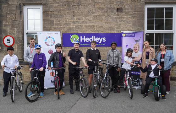 refurbished bikes North East children disabilities