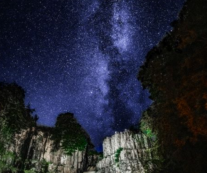 Family Stargazing at High Force